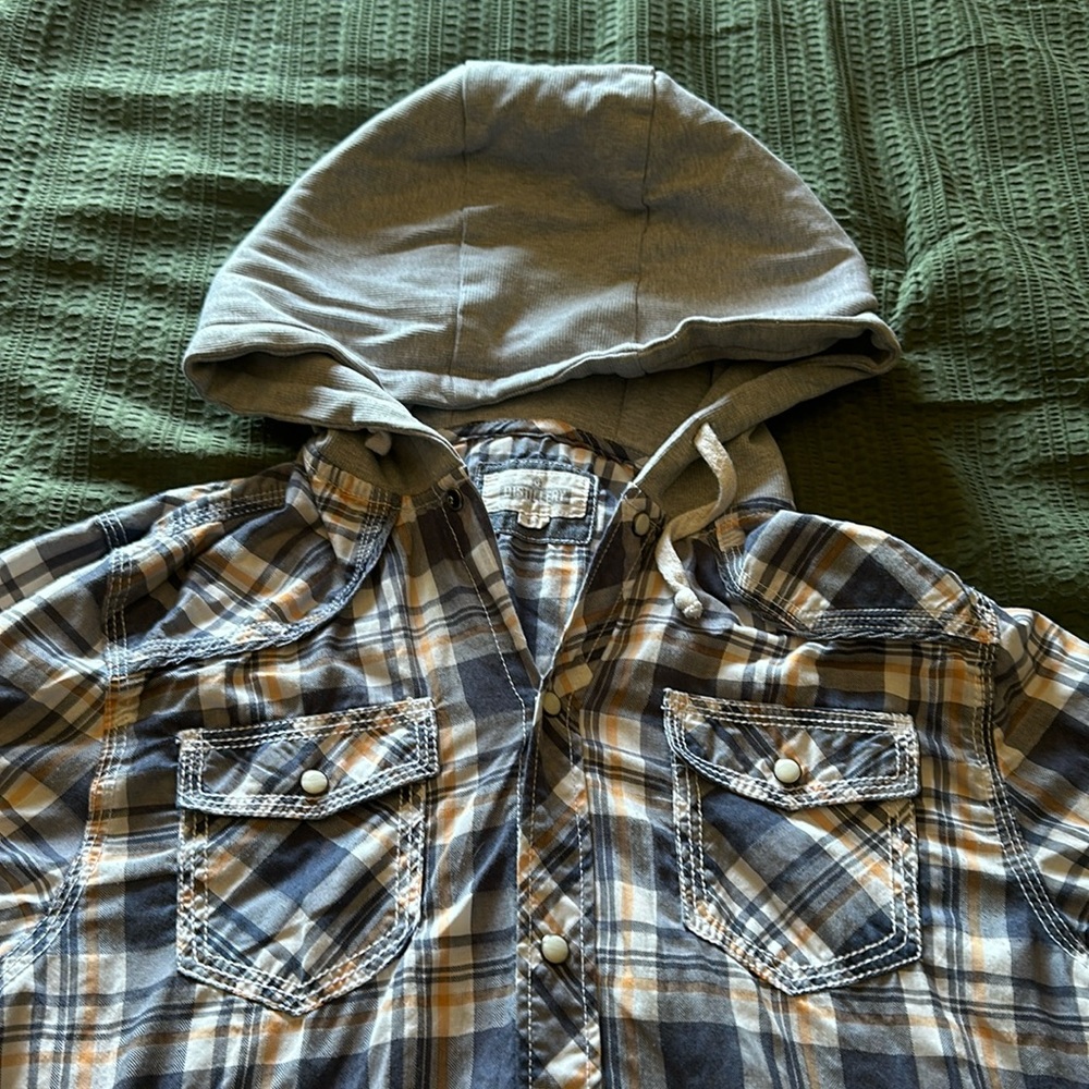 Shirt with hood
